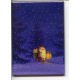 Magnet -  Tomte with Lantern